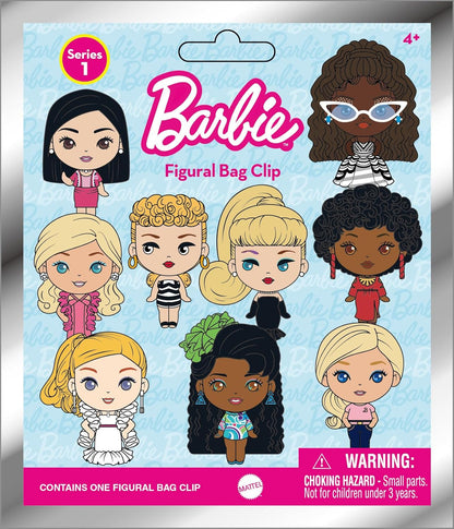 Barbie 3D Foam Bag Clip, Series 1 (1 Piece