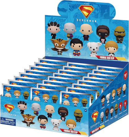Superman Legacy Movie 3D Foam Bag Clip