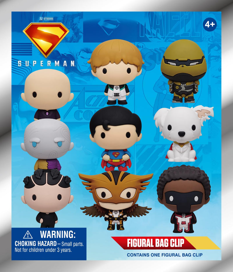 Superman Legacy Movie 3D Foam Bag Clip