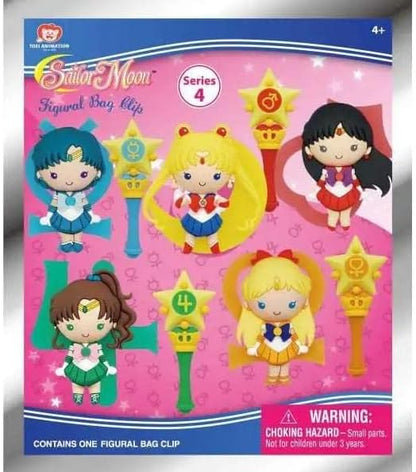 Monogram: Sailor Moon (Series5) (Blind Bag/Random) 3D Foam Bag Clips Figures (70665)