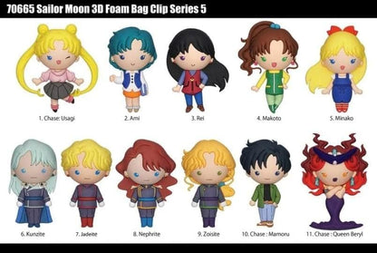 Monogram: Sailor Moon (Series5) (Blind Bag/Random) 3D Foam Bag Clips Figures (70665)