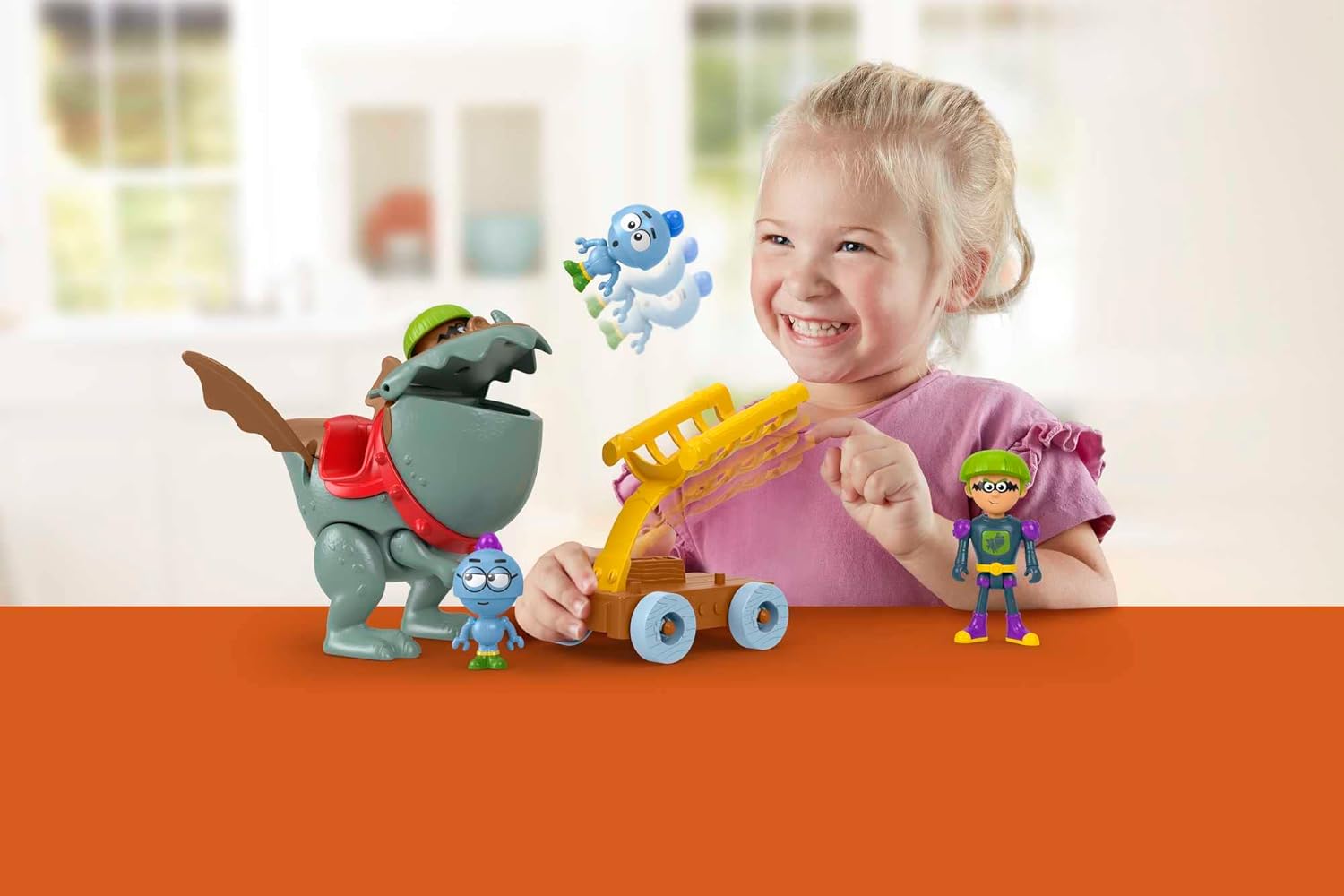 Fisher-Price Gus The Itsy Bitsy Knight: Dragon & Knights Catapult (Hgp55)