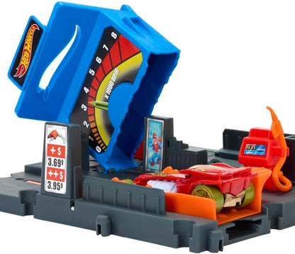 Hot Wheels City Toy Place Favourite Places Petrol Box Including 1 Vehicle for Children from 4 Years