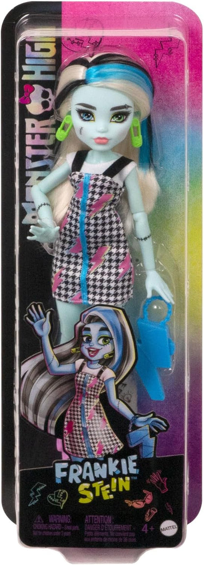 Monster High Frankie Doll has more than 10 flexible joints for girls aged 4 and up