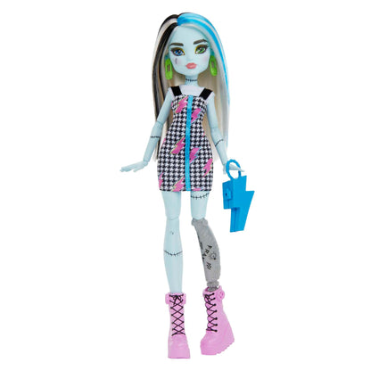 Monster High Frankie Doll has more than 10 flexible joints for girls aged 4 and up