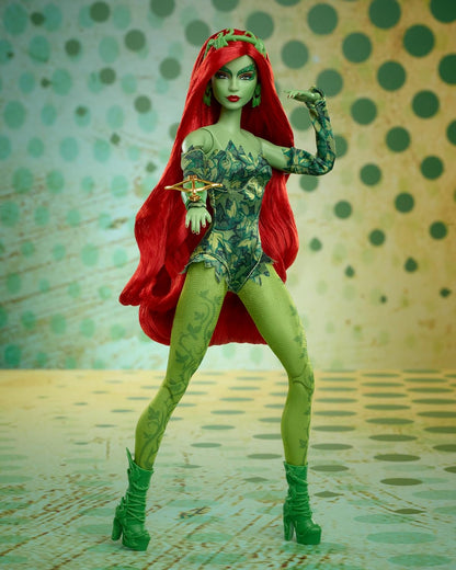 Barbie Signature Poison Ivy Collector Doll with Posable Body, Iconic Outfit, & Accessories, DC Batman 85th Anniversary Collectible, HRM51