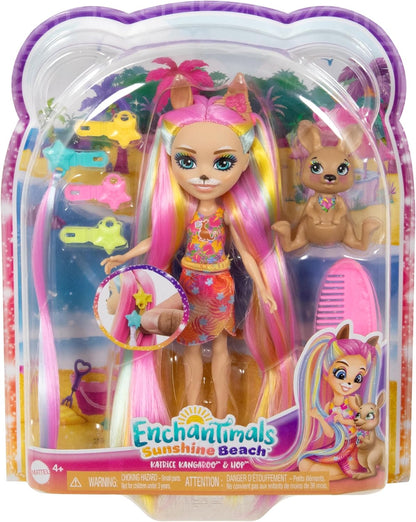 Enchantimals-Poupée Chevelure-Poupée et figurine animal HTJ70