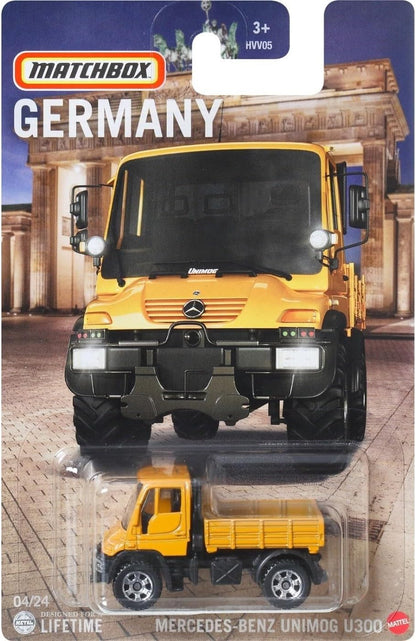 Matchbox European Streets - Scania P360 - Red 1:64 Scale Collectible Die Cast Car Model