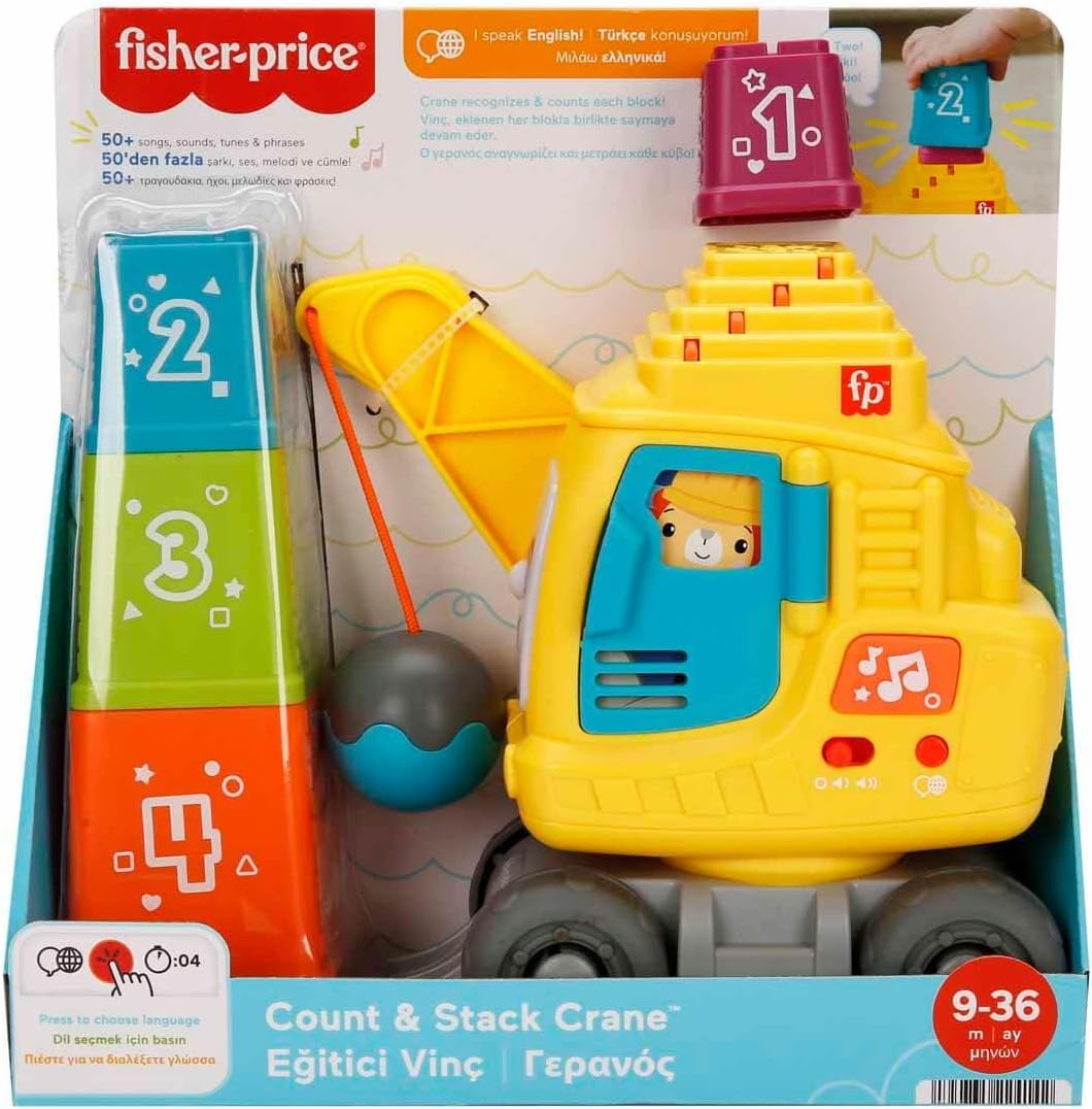 Fisher-Price® Count & Stack Crane (Hwy62)