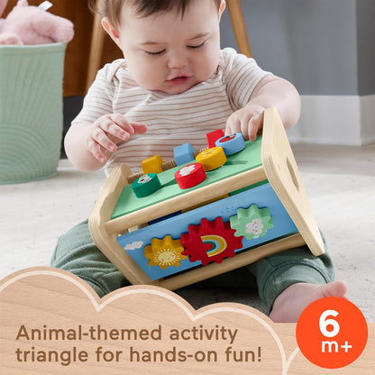 Fisher-Price - Wooden Activity Triangle (Hyg48)