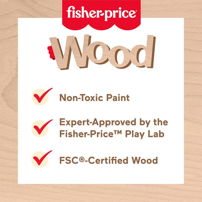 Fisher-Price - Wooden Activity Triangle (Hyg48)