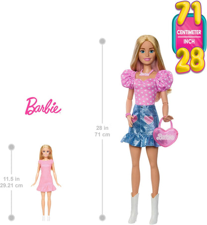 Mattel Barbie - Doll With Blonde Hair (71Cm) (Hyt84)