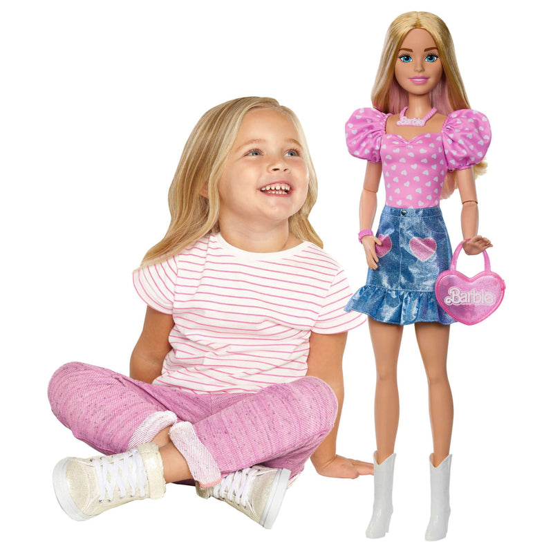 Mattel Barbie - Doll With Blonde Hair (71Cm) (Hyt84)