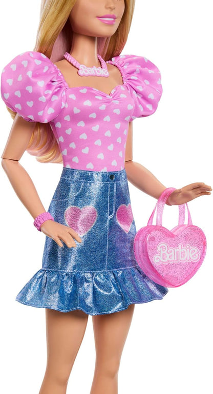 Mattel Barbie - Doll With Blonde Hair (71Cm) (Hyt84)