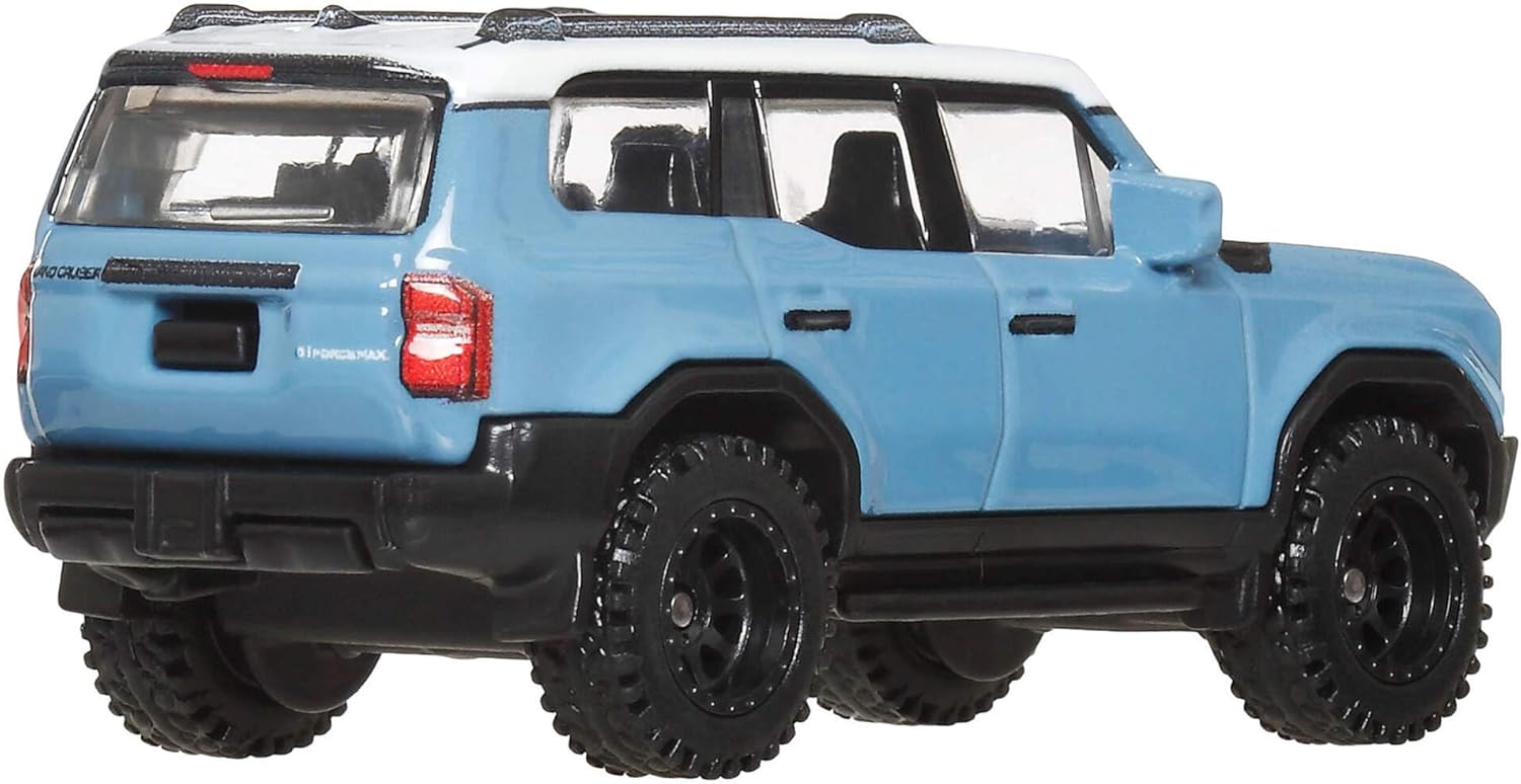 Hot Wheels Premium Toyota Land Cruiser, Car Culture Circuit Legends Vehicles for Kids 3 Years Old & Up, Premium Collection of Car Culture 1:64 Scale Vehicles, JBK52