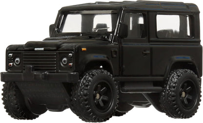 Hot Wheels Premium Car Culture 1:64 Scale Die-Cast Land Rover Defender 90 Off-Road Vehicle with Real Riders Tyres