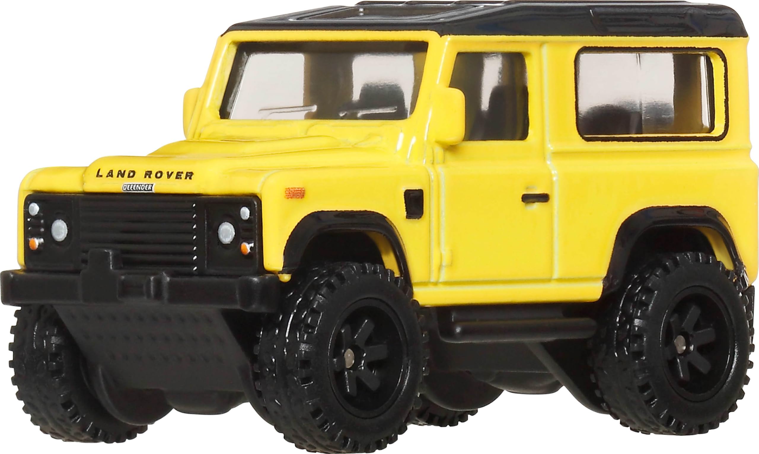 Hot Wheels Premium Car Culture 1:64 Scale Die-Cast Land Rover Defender 90 Off-Road Vehicle with Real Riders Tyres