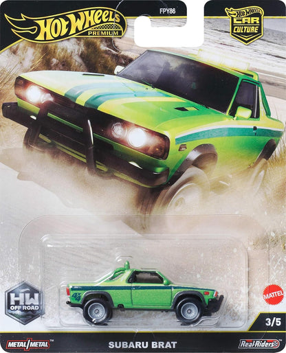 Mattel Hot Wheels Premium: Car Culture - Subaru Brat Vehicle (Jbk72)