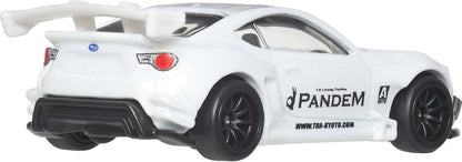 Hot Wheels Premium Car Culture Collectible Toy Car, 1:64 Scale Die-Cast Pandem Subaru BRZ, Circuit Legends Vehicle with Real Riders Tires