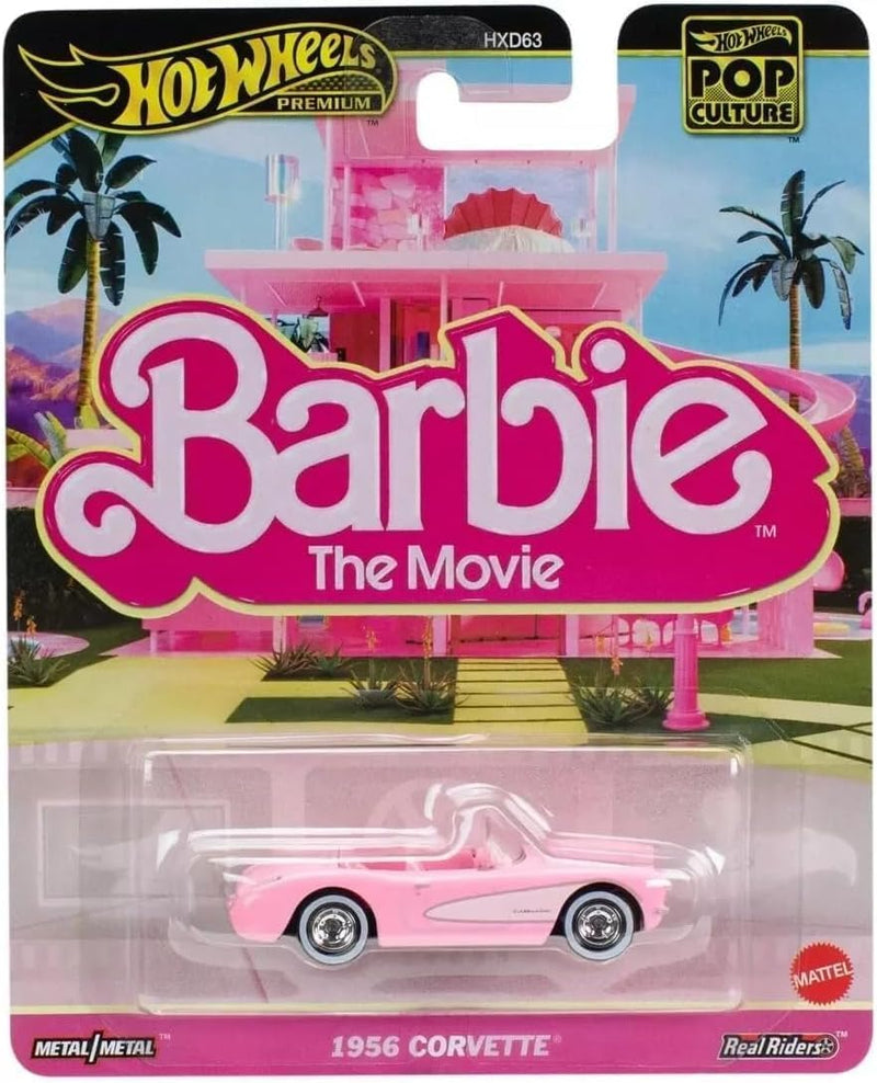 Hot Wheels Collector Barbie Corvette Movie for Collectors
