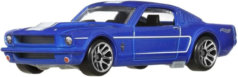 Hot Wheels '65 Ford Mustang 2+2 Fastback - Silver Series Mustang 60-5/5