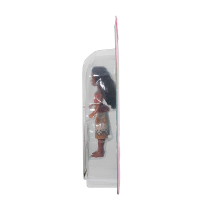 Disney Princess Vaiana Posable Small Doll in Shiny Outfit with Removable Skirt, Inspired by Movie