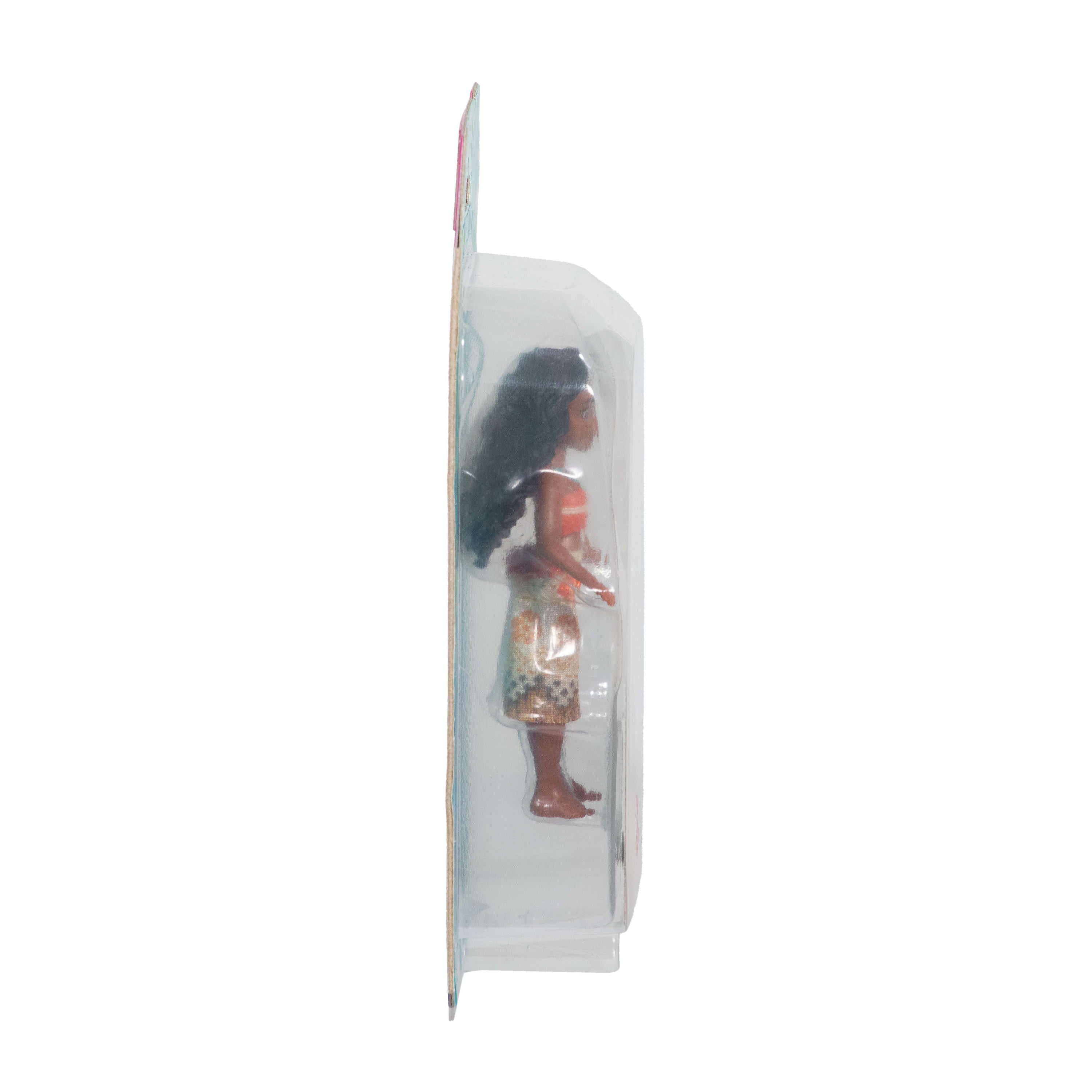 Disney Princess Vaiana Posable Small Doll in Shiny Outfit with Removable Skirt, Inspired by Movie