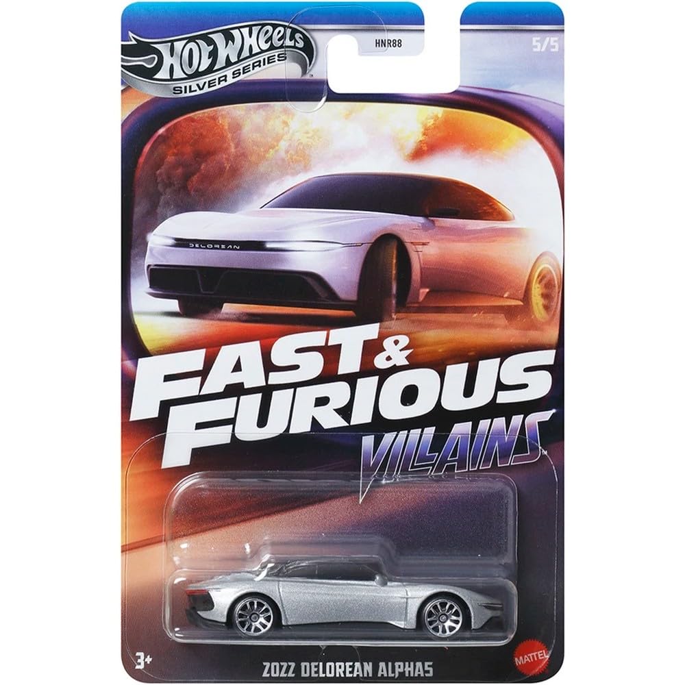 Hot Wheels Fast & Furious 2022 Delorean ALPHA5 Collector for Collectors