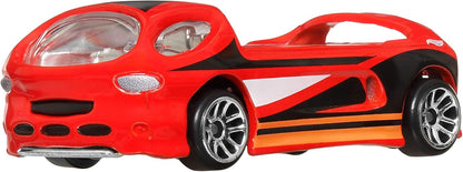 Hot Wheels 1:64 Scale Die-Cast Toy Cars & Trucks, Set of 6 HW Legends Vehicles with Elevated Deco (Styles May Vary), JBY78