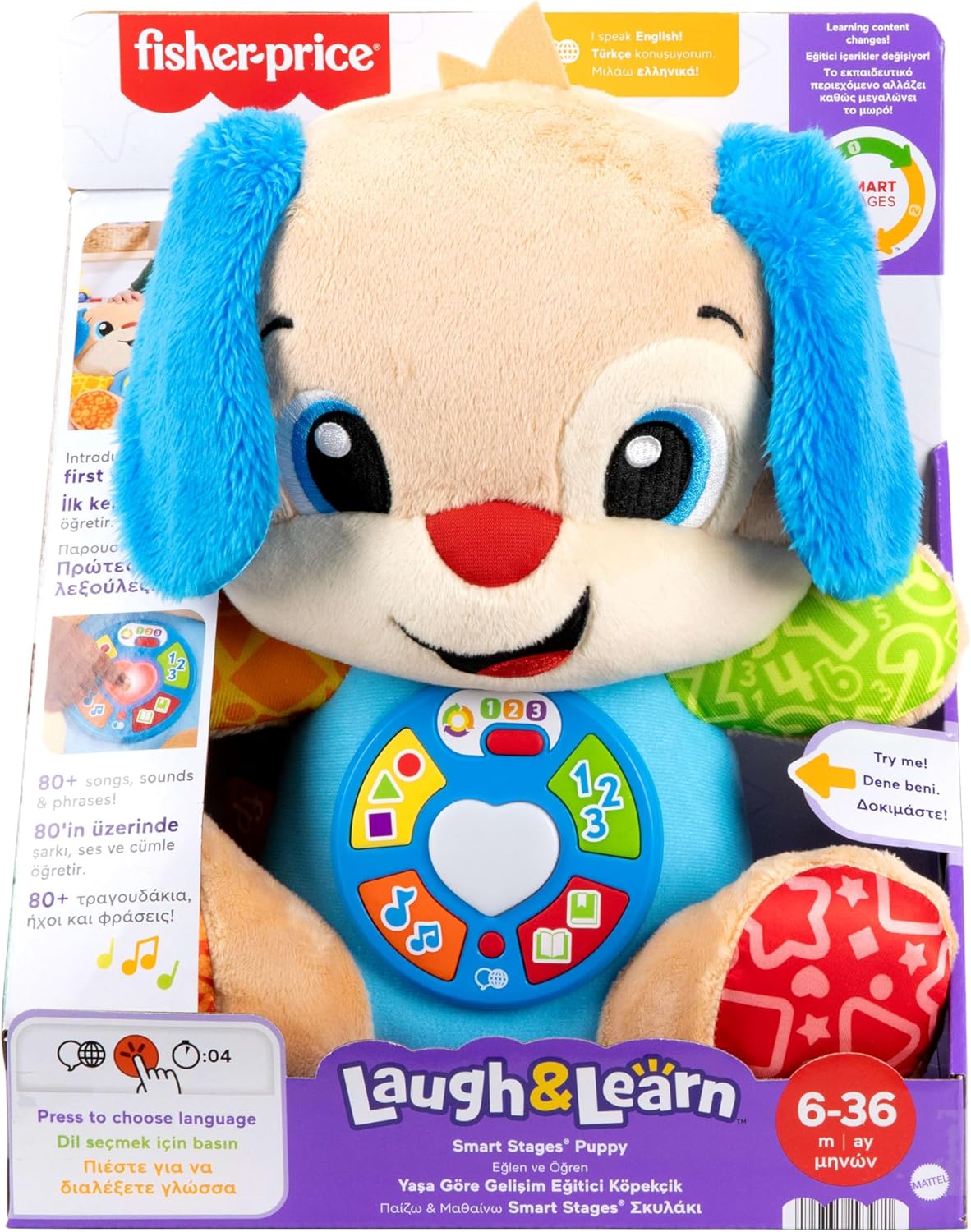 Fisher Price®: Laugh & Learn - Smart Stages Puppy (Jfd25)