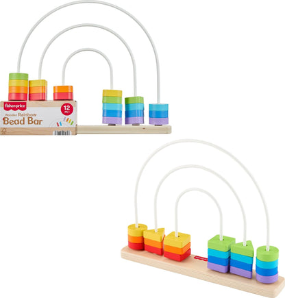 Fisher-Price Wooden Rainbow Beads