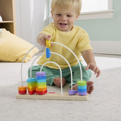 Fisher-Price Wooden Rainbow Beads