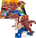 Fisher-Price Imaginext Jurassic World Rebirth Dinosaur Toy, Sprinting Spinosaurus Figure with Lunge & Chomp Motion, 9 Inches Tall, JFR24