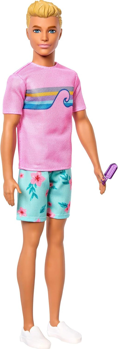 Barbie Mysteries: Mission Beach Ken Puppy & Zubehör