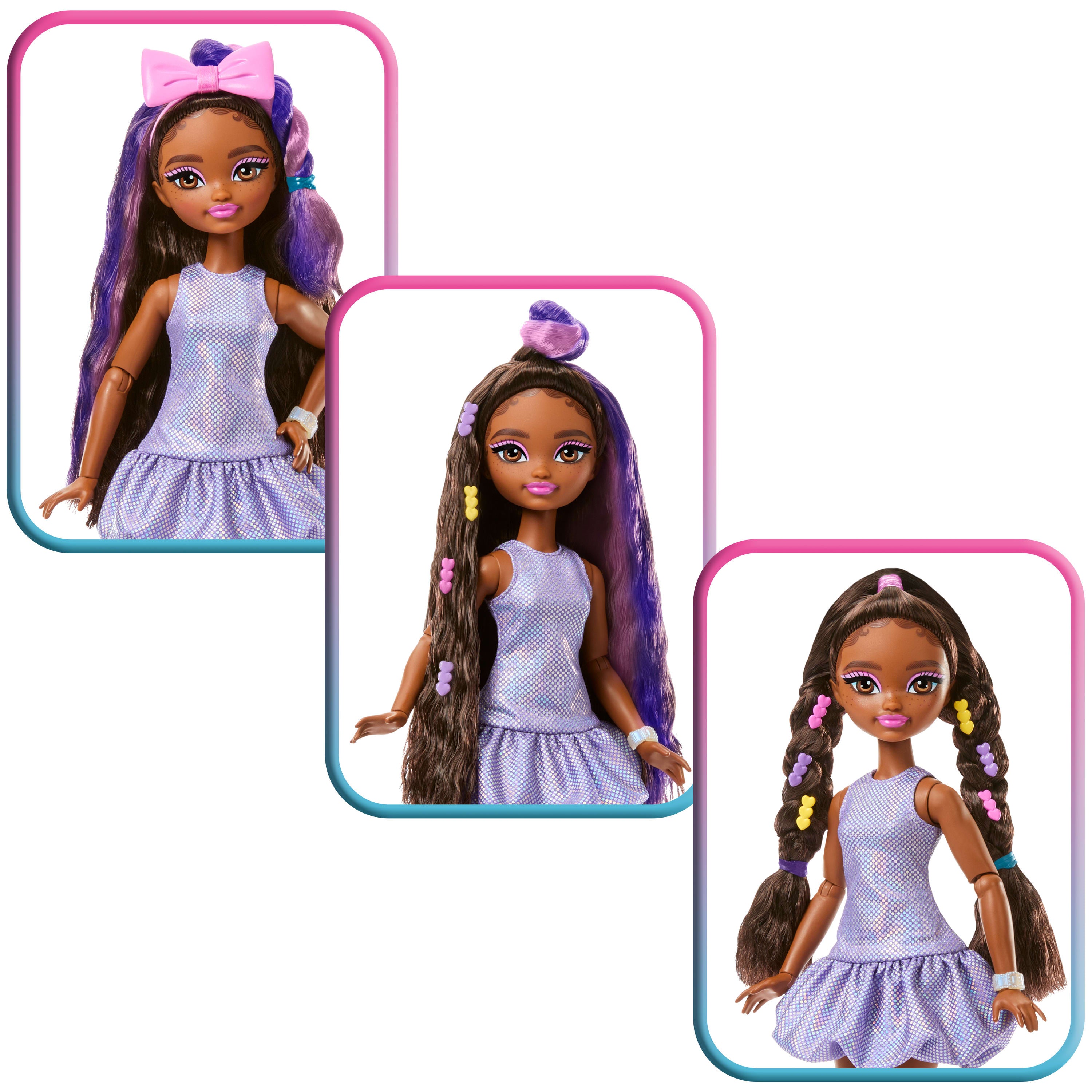 Barbie Dream GET READY WITH “Brooklyn” Fashion Doll with Surprise Accessories and 15+ Looks