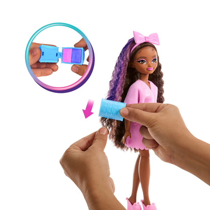 Barbie Dream GET READY WITH “Brooklyn” Fashion Doll with Surprise Accessories and 15+ Looks