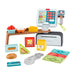 Fisher-Price Fun and Learning Market JGW99 Checkout Playset, 20 Pieces for Children from 2 Years Old with Support for Multiple Languages