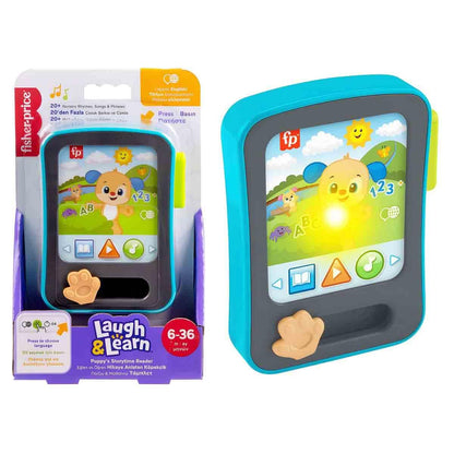 Fisher-Price Toy Tablet with Music and Light for Babies from 6 Months with Support for Multiple Languages