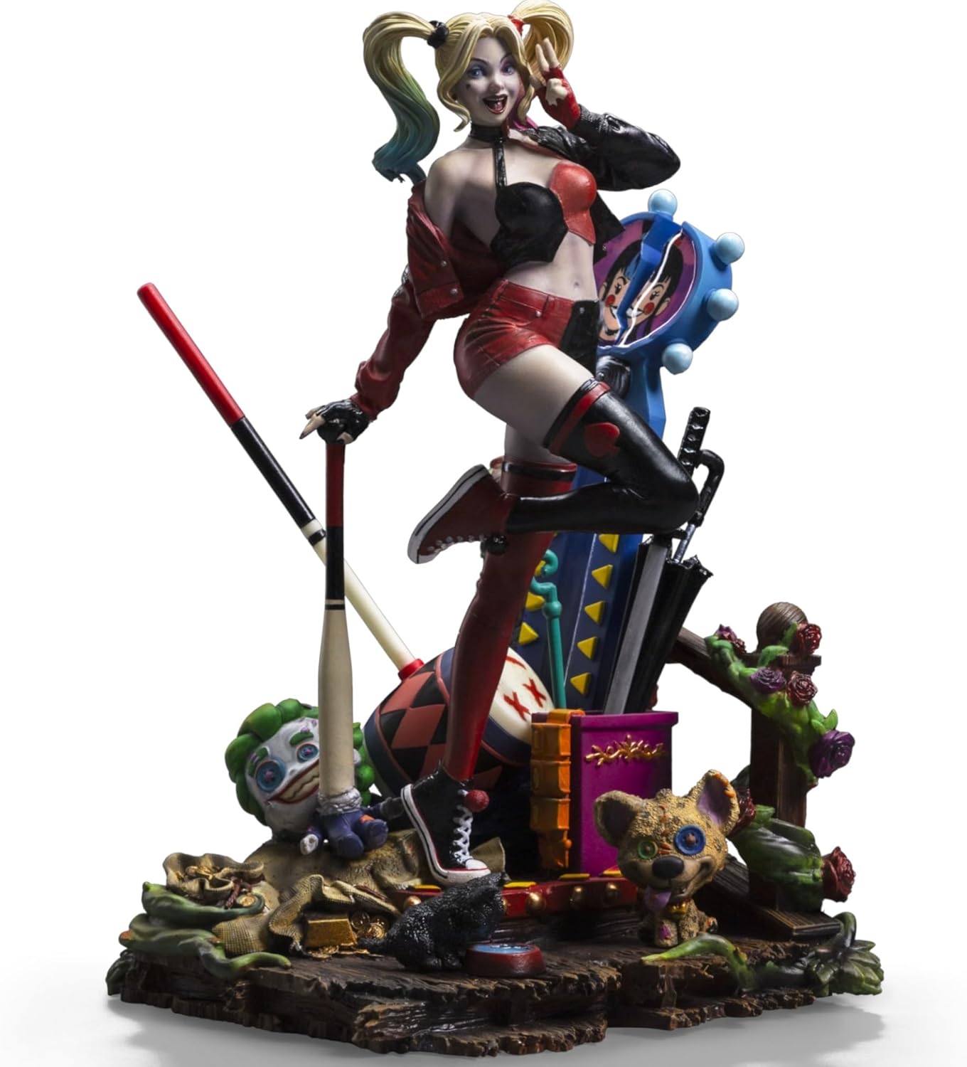 Iron Studios Art Scale Statue 1/10 Harley Quinn Deluxe Gotham City Sirens 22cm