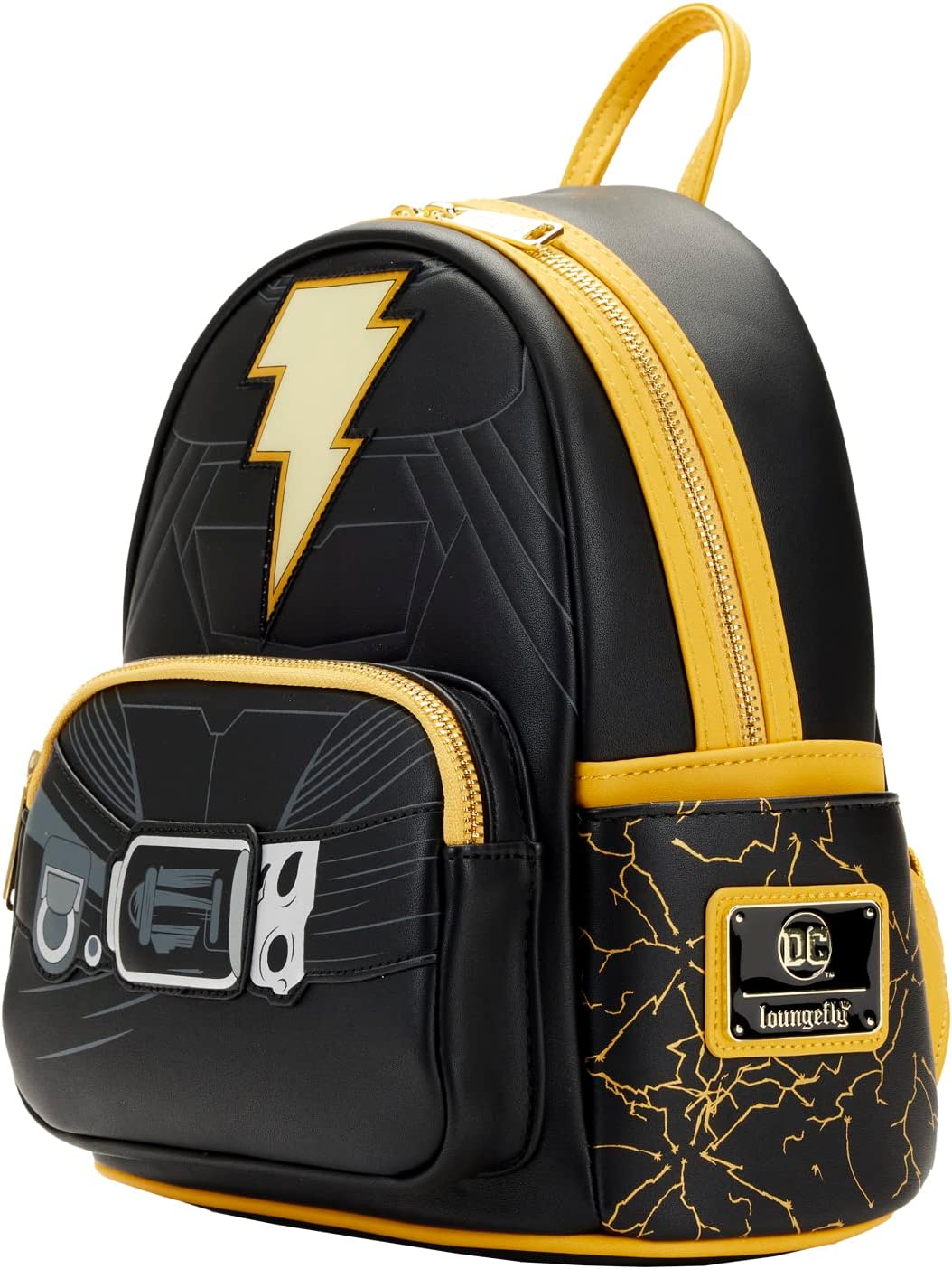 Loungefly DC Black Adam Light Up Cosplay Mini Backpack