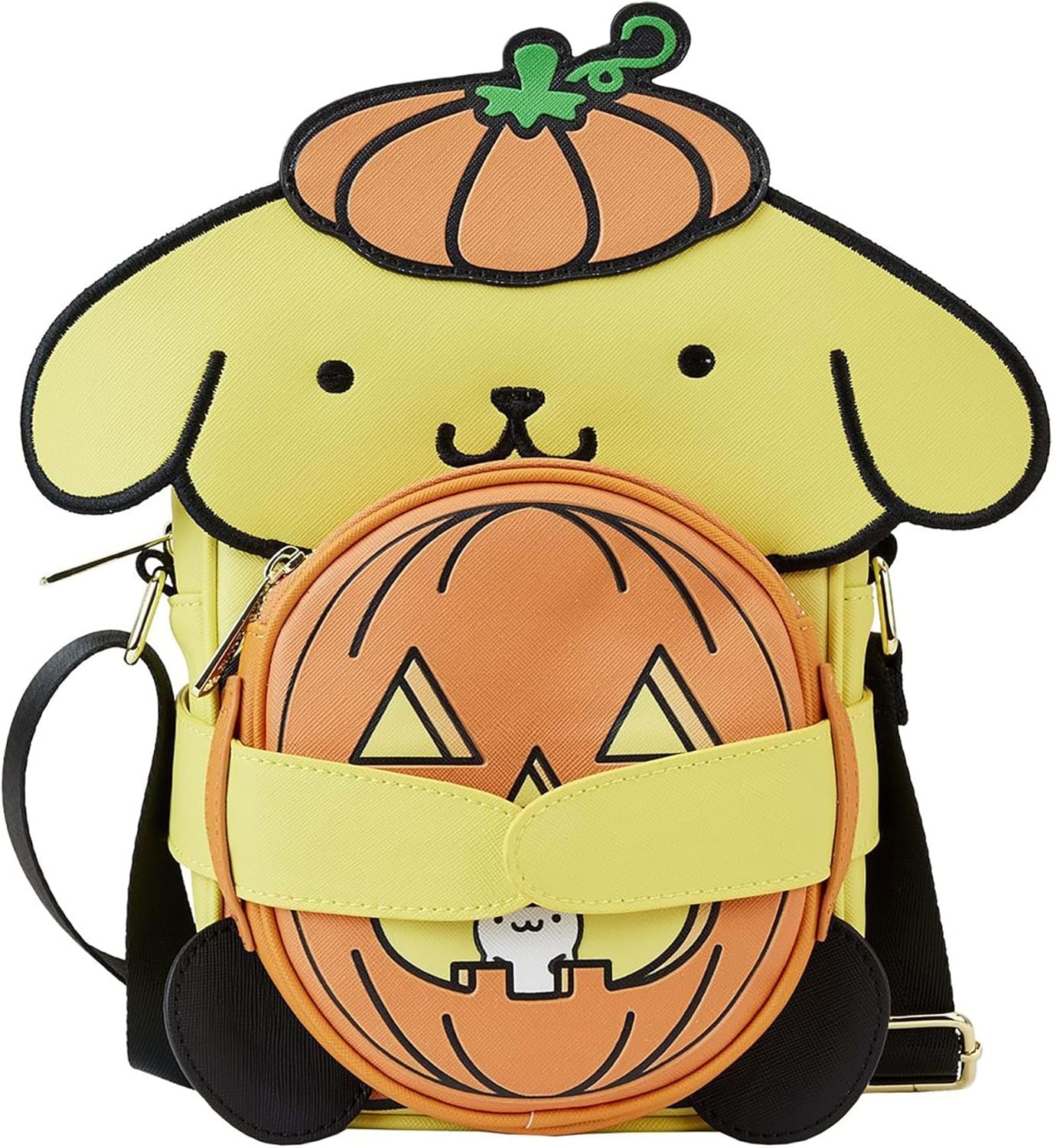 Loungefly Sanrio Pompompurin Halloween Crossbuddies Crossbody, Multi, Standard