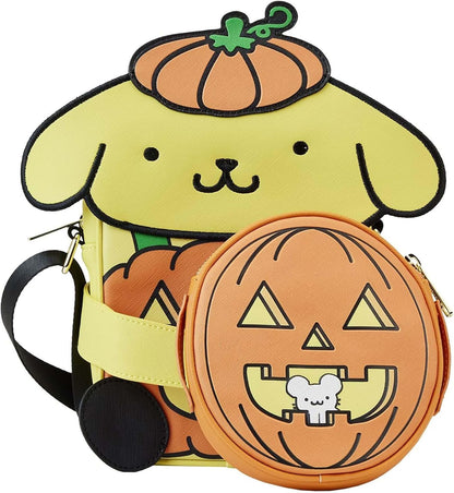Loungefly Sanrio Pompompurin Halloween Crossbuddies Crossbody, Multi, Standard