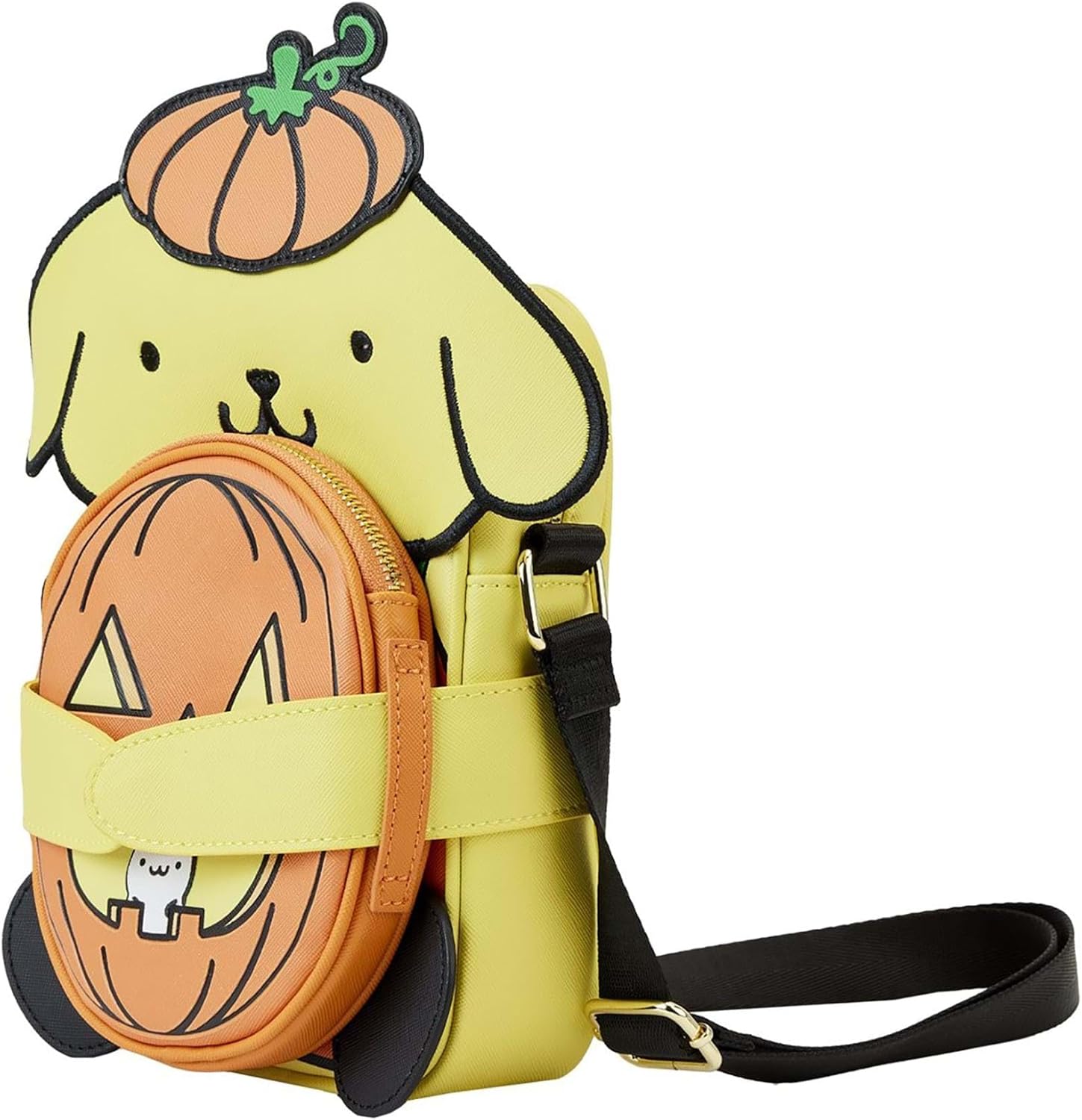 Loungefly Sanrio Pompompurin Halloween Crossbuddies Crossbody, Multi, Standard
