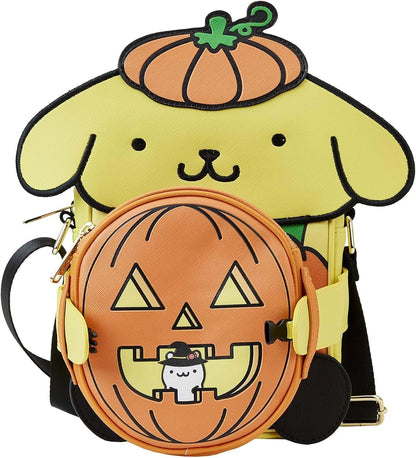 Loungefly Sanrio Pompompurin Halloween Crossbuddies Crossbody, Multi, Standard