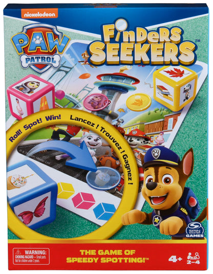 PAW Patrol Finders Seekers Game | PAW Patrol Toys | PAW Patrol Games for Boys PAW Patrol Toys for Girls Kids’ Games, for Preschoolers Aged 4 and up