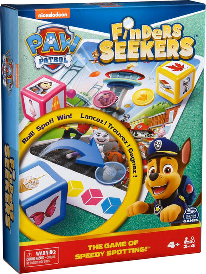 PAW Patrol Finders Seekers Game | PAW Patrol Toys | PAW Patrol Games for Boys PAW Patrol Toys for Girls Kids’ Games, for Preschoolers Aged 4 and up