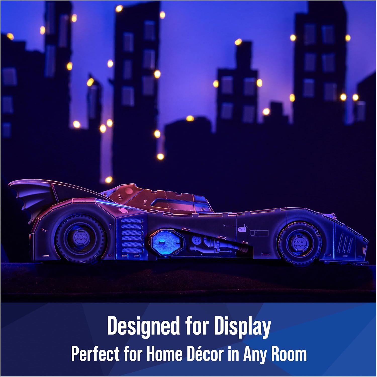 Spin Master 4D Build Dc: Batman - Batmobile 3D Puzzle Model Kit (6070178)