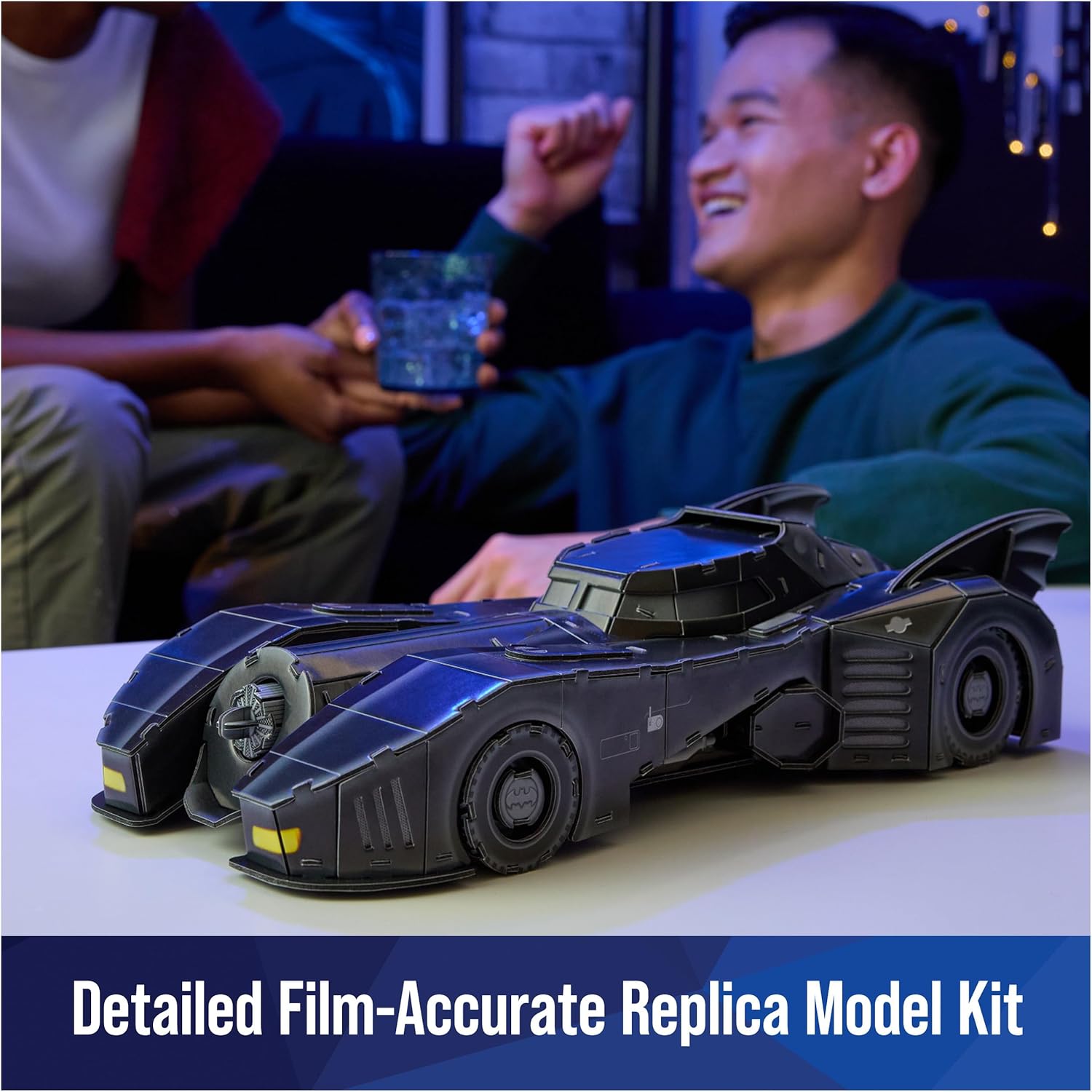 Spin Master 4D Build Dc: Batman - Batmobile 3D Puzzle Model Kit (6070178)