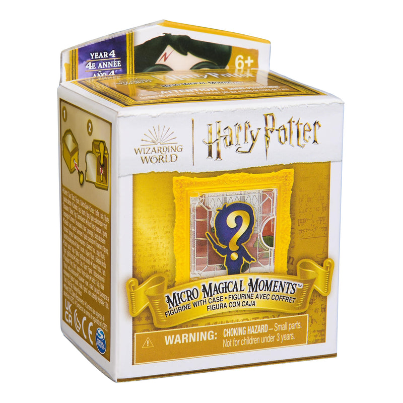 Wizarding World Harry Potter Micro Magical Moments Surprise Collectible Figure with Display Box (The Goblet of Fire), Approx. 3.8 cm Tall, Toy for Children from 6 Years, Fan Item (Assorted