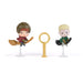 Harry Potter Micro Magical Moments, Quidditch Surprise Set with 2 Figures (approx. 3.8 cm Tall) and Accessories, Toy for Children from 6 Years, Fan Item (Assorted